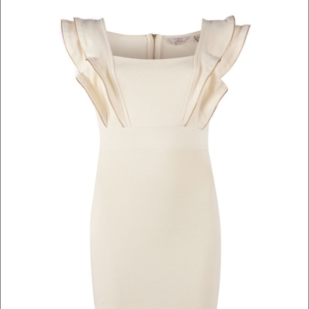 Ted Baker Ivory Dress