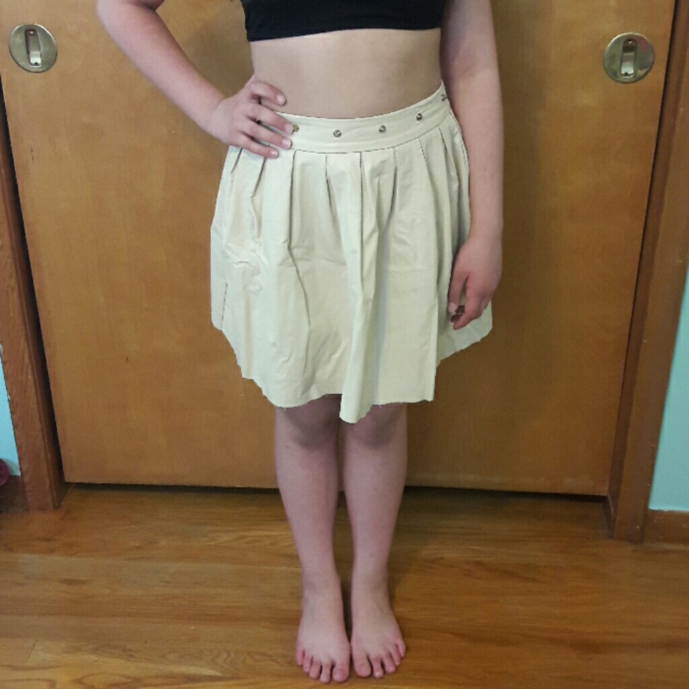 Pleather  skirt