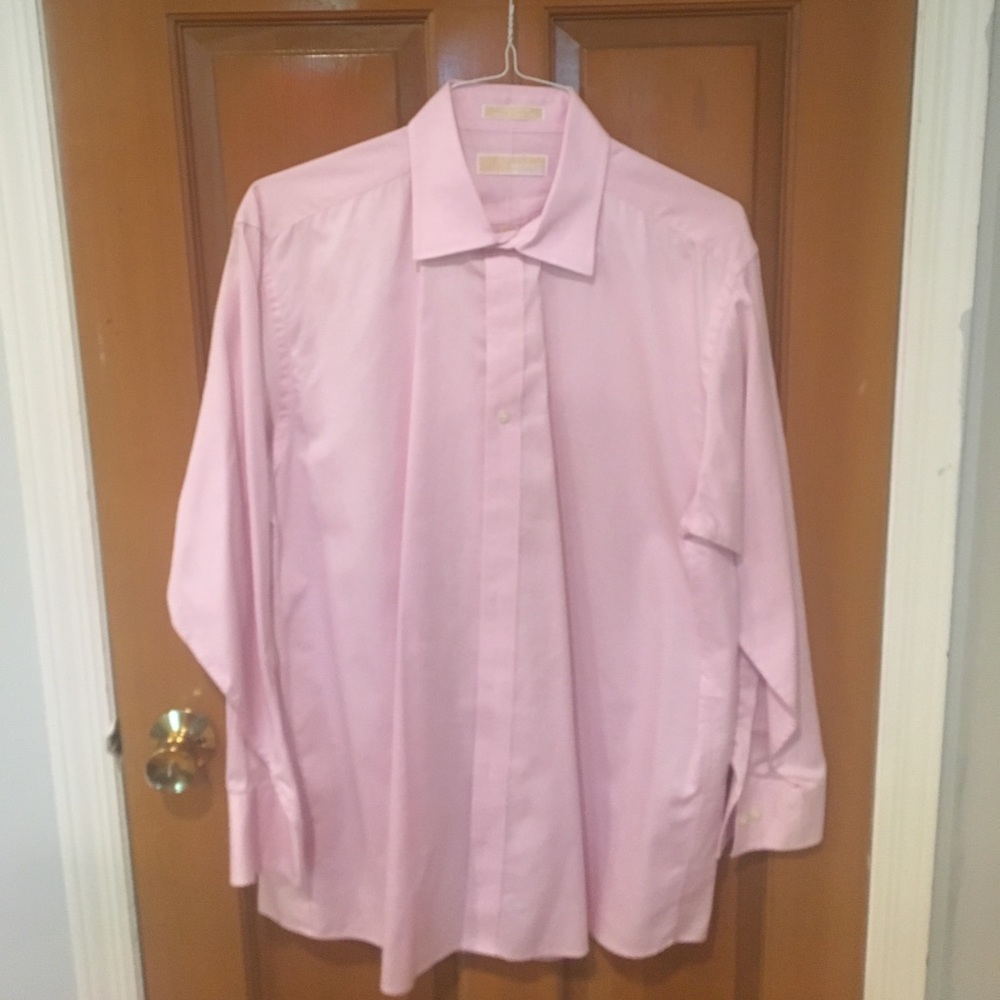 Pink Michael Kors Button down short