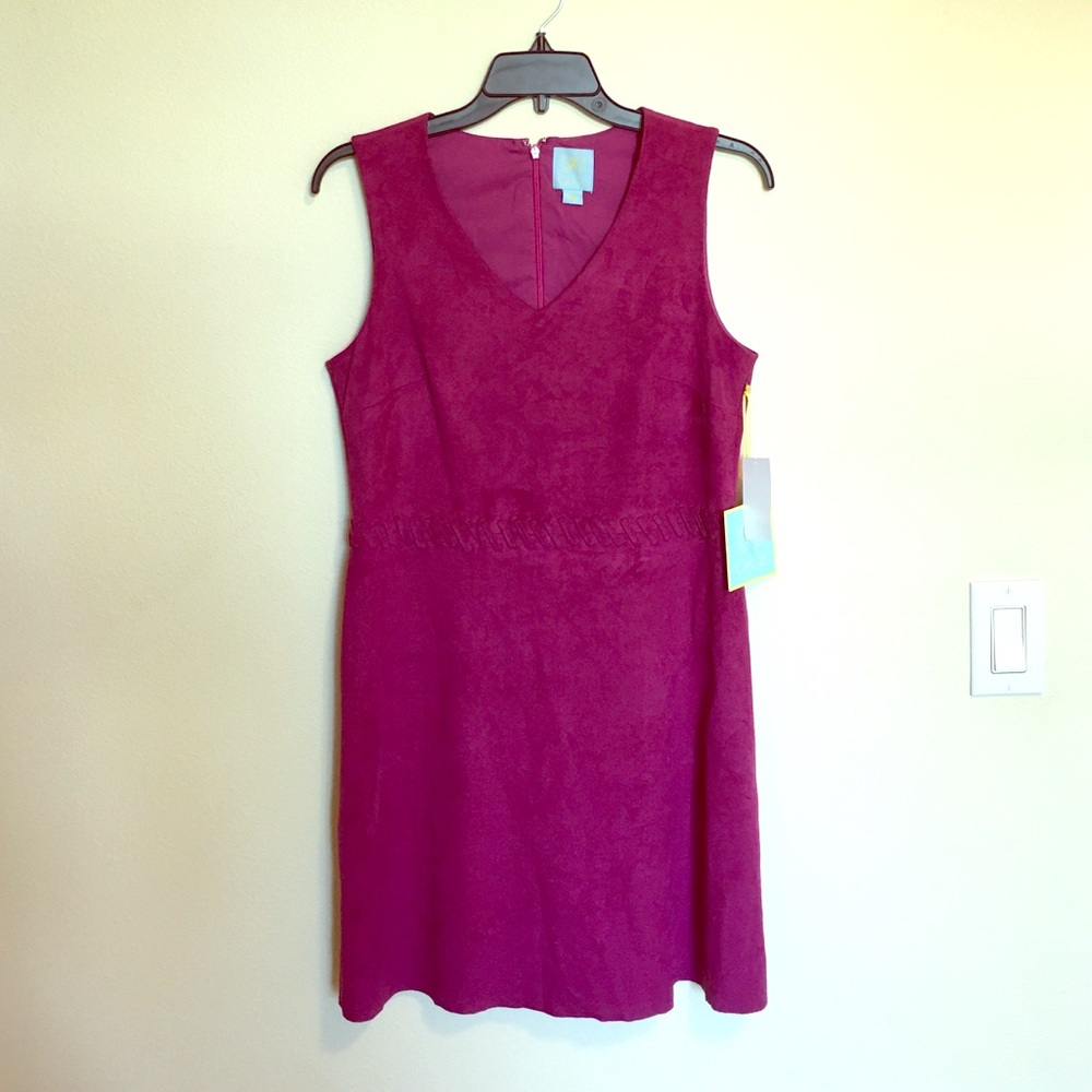 CeCe Faux Suede Dress