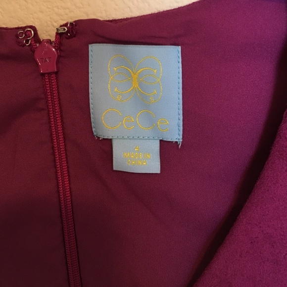 CeCe Faux Suede Dress - Picture 2 of 2