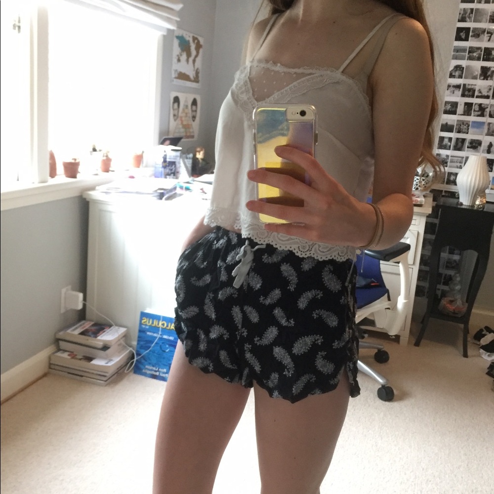 Paisley Brandy Shorts