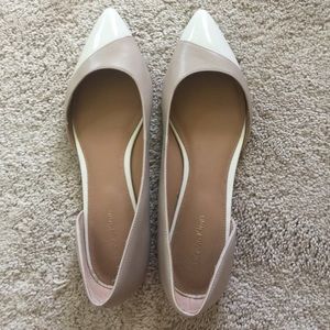 Calvin Klein tan flats size 8.5