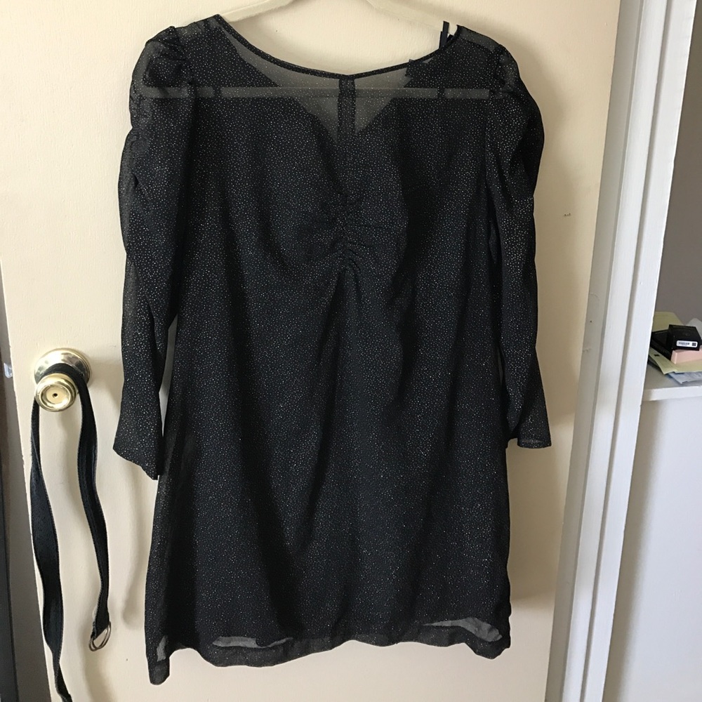 Mng by mango black dress