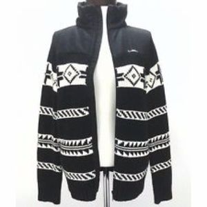 Ralph Lauren LRL Aztec Winter Ski Zip Sweater