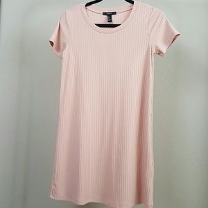 Forever 21 pink  t-shirt dress