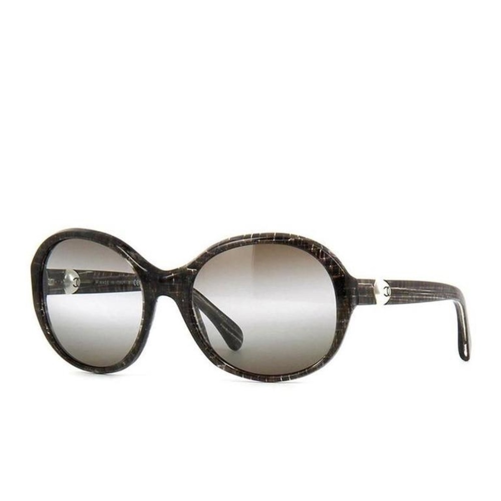 Chanel Tweed Pearl Glitter Sunglasses - Picture 5 of 6