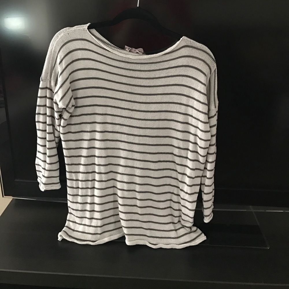Knit striped sweater. BOUGHT IN FLORENCE, ITALY