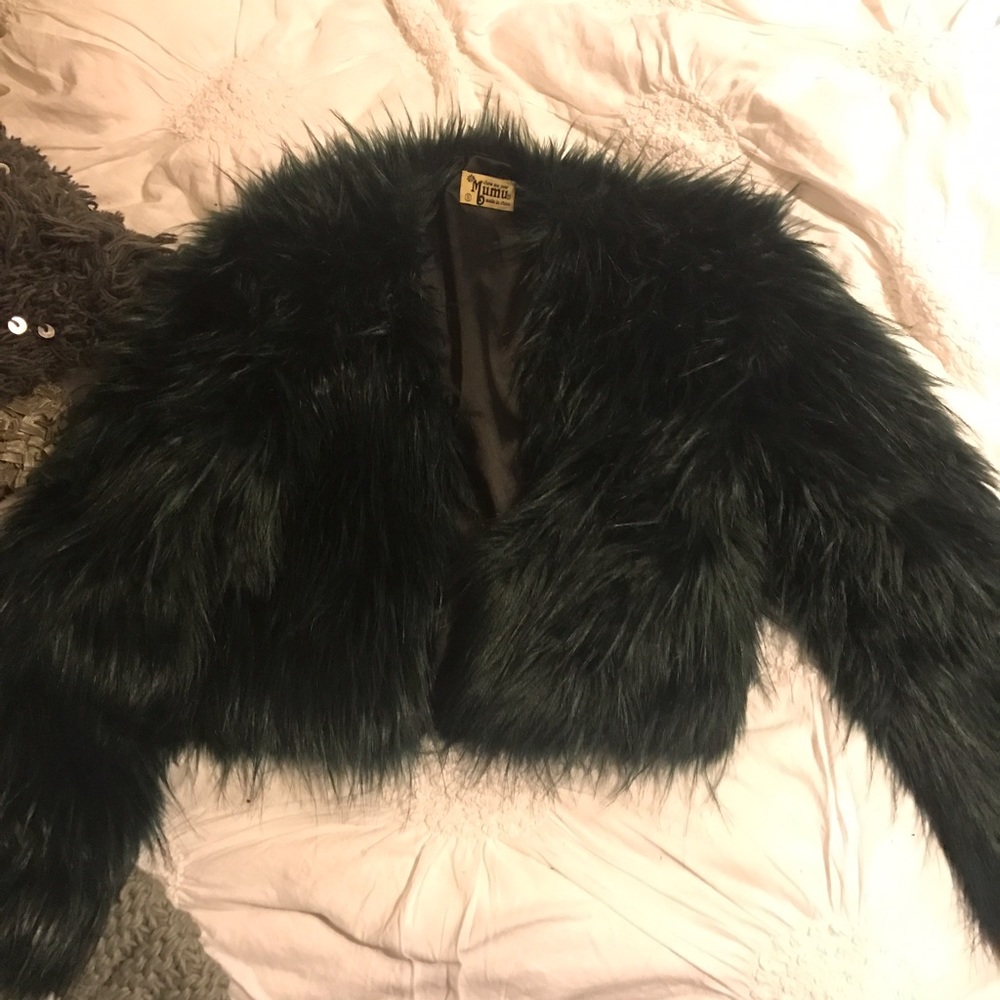 Show Me Your Mimi faux fur jacket