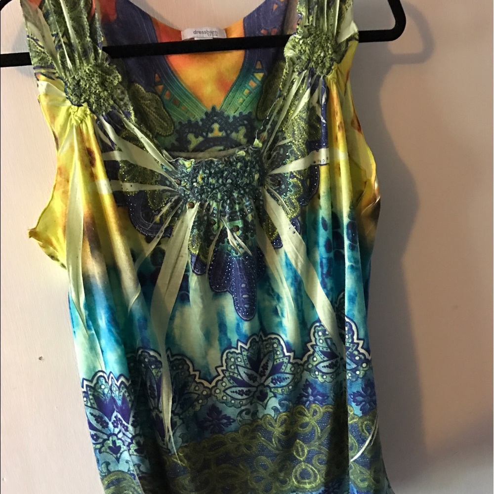 Dressbarn Petite XL Sleeveless Tank