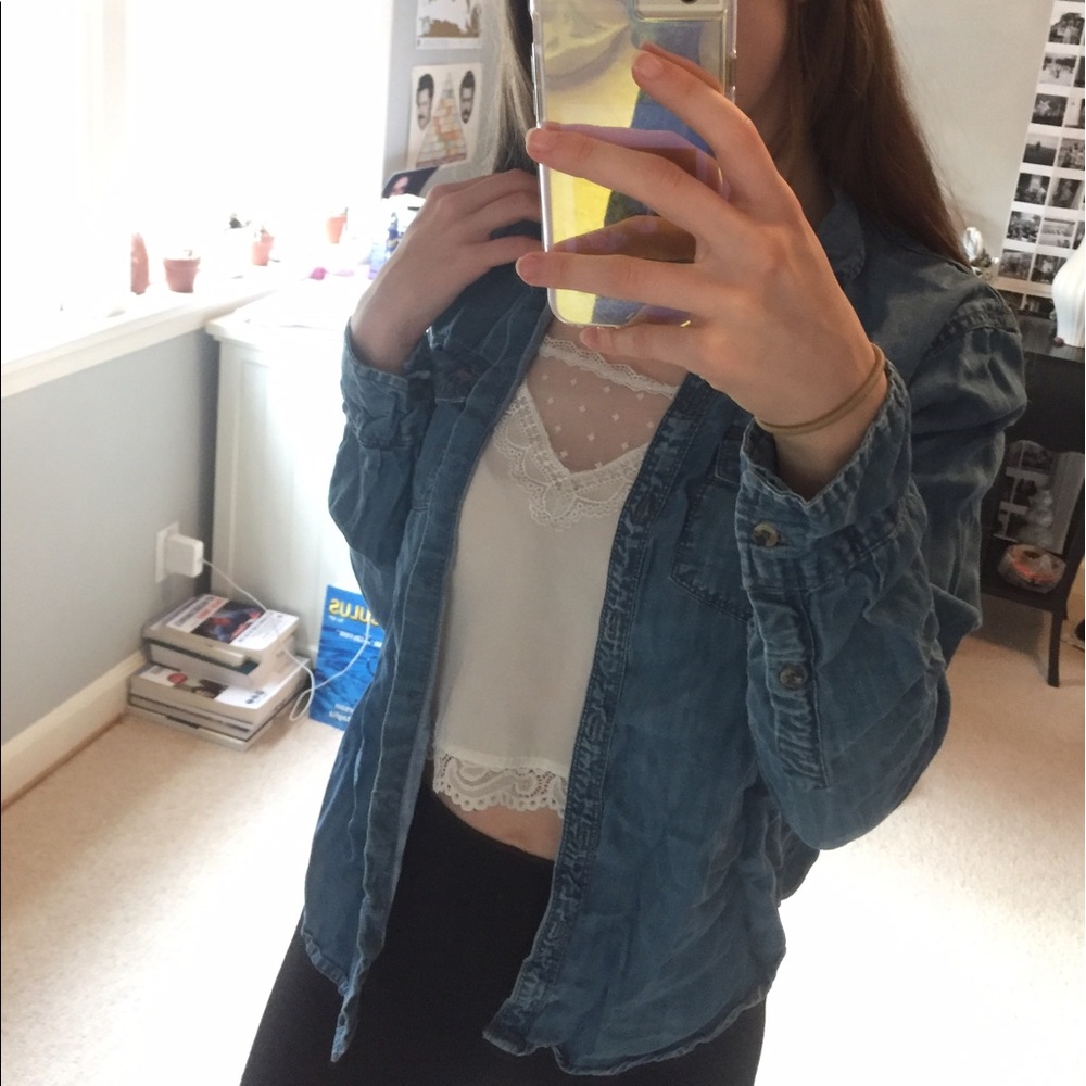 A&F Chambray Shirt