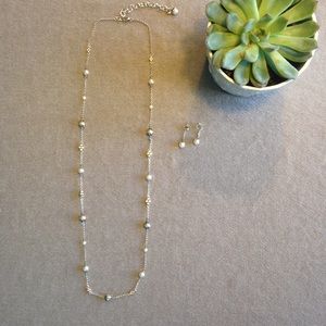 Statement Necklace and Matching Earrings