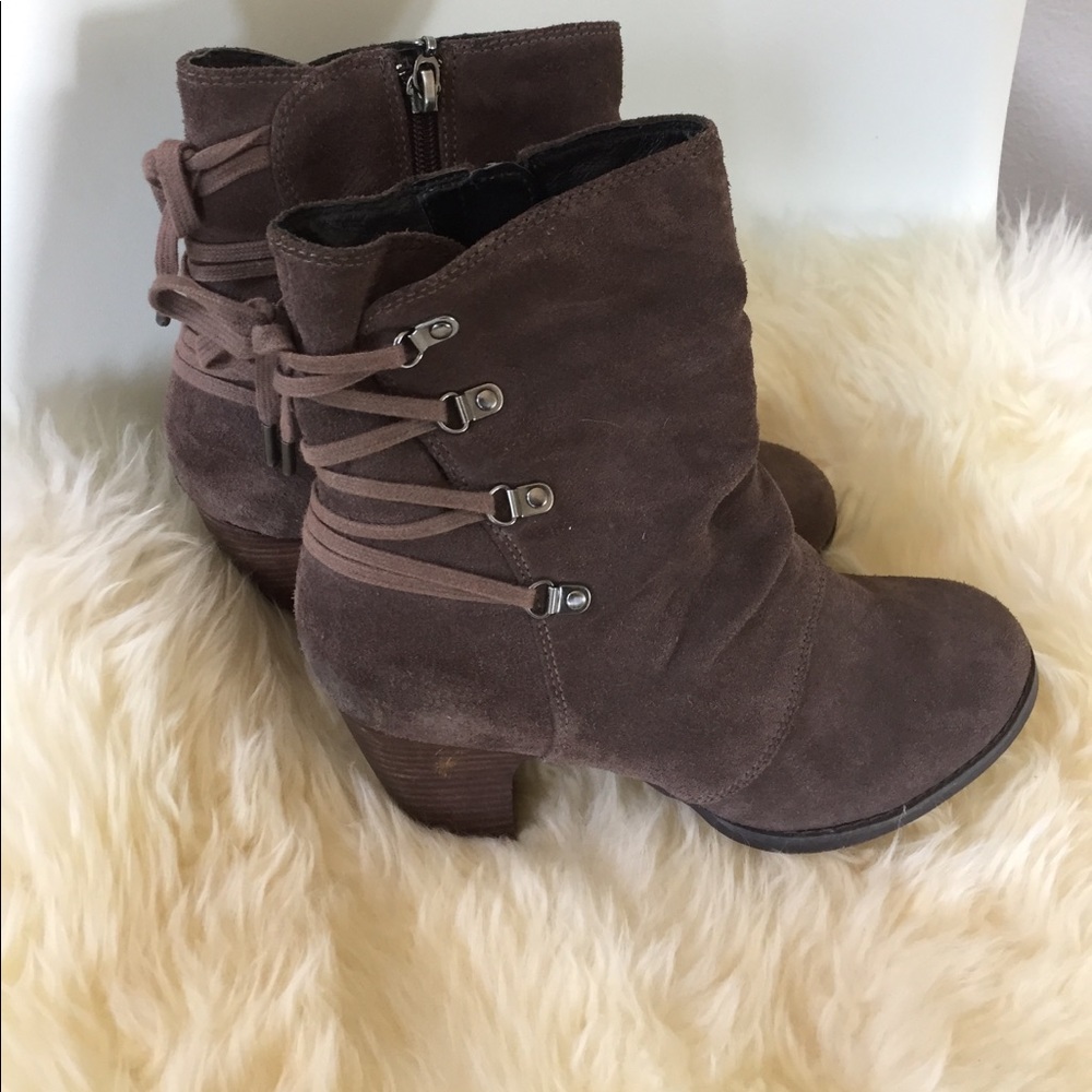 Clarks Suede Booties