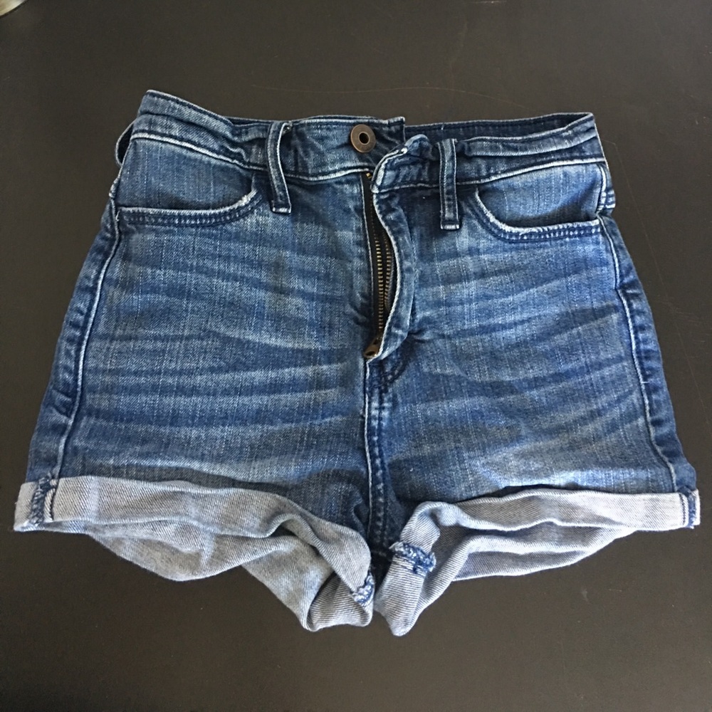 Abercrombie Kids High Waisted Shorts