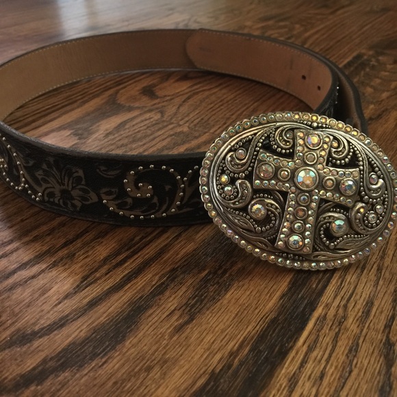 Justin Boots Rhinestone Belt main image 2
