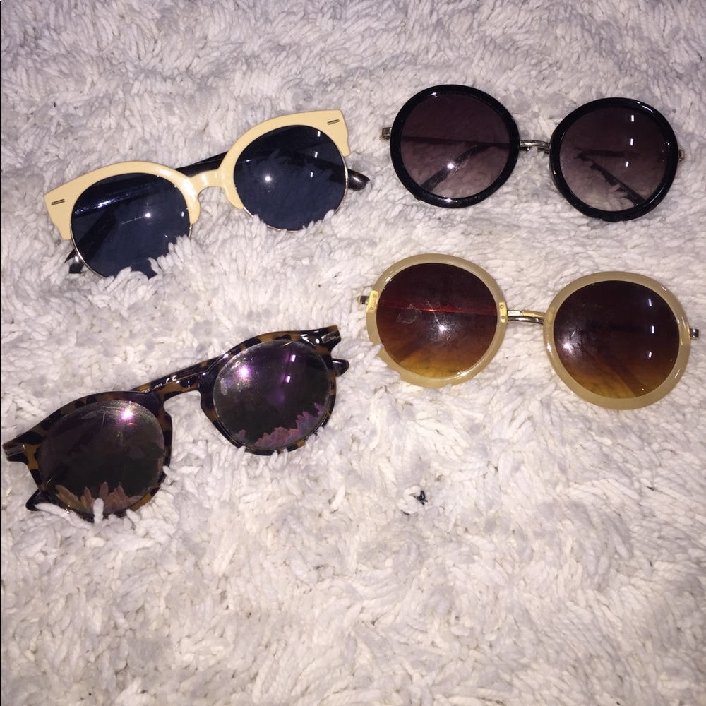 Multiple pairs of sunglasses