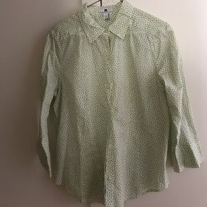GAP button down Cotton shirt; Size L