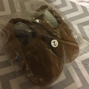 NWT baby moccasins tan