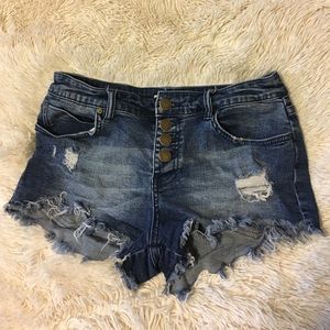 High waisted billabong shorts