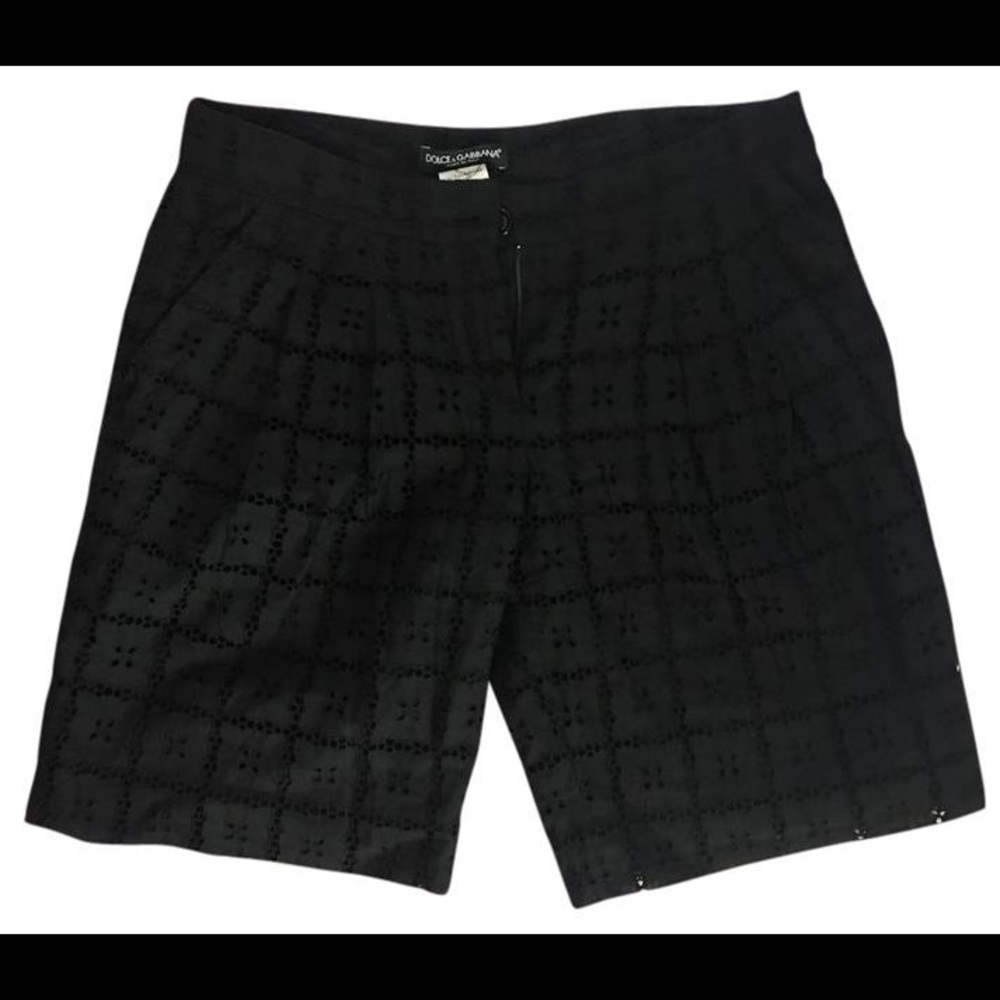 Dolce & Gabbana Eyelet Shorts