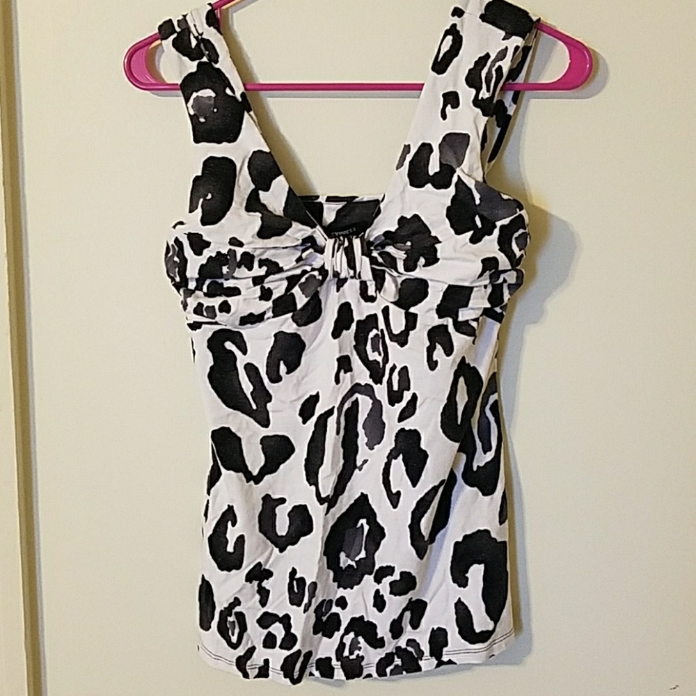 Patterned Tank Top