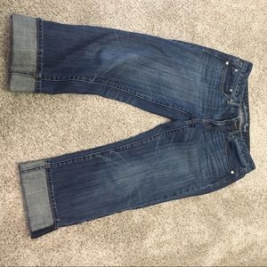 Cropped jeans