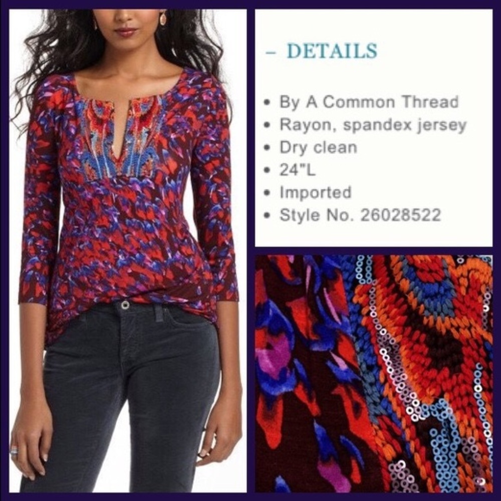 Brushed Palette top by A Common Thread