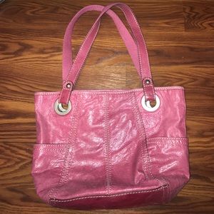 fossil bucket bag