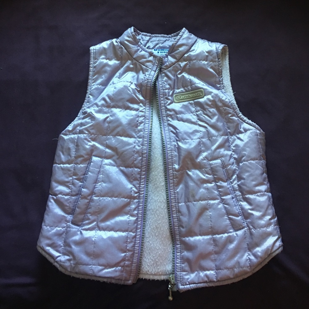 Light purple OshKosh B'Gosh vest size 6
