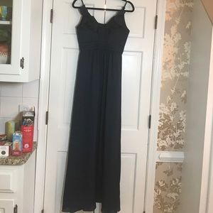 🔥 BCBG Paris long navy dress🔥