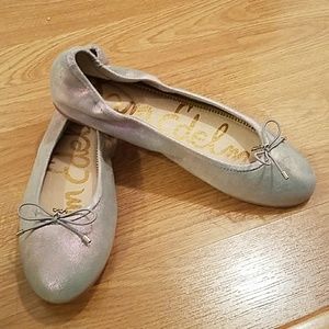 Sam Edelman metallic flats