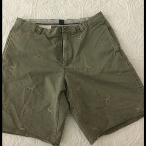 J Crew Embroidered Shorts