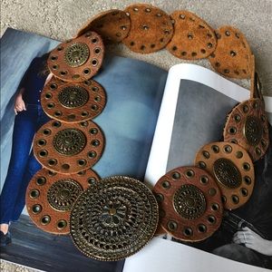 Vintage 1990's Retro Modern Boho Belt