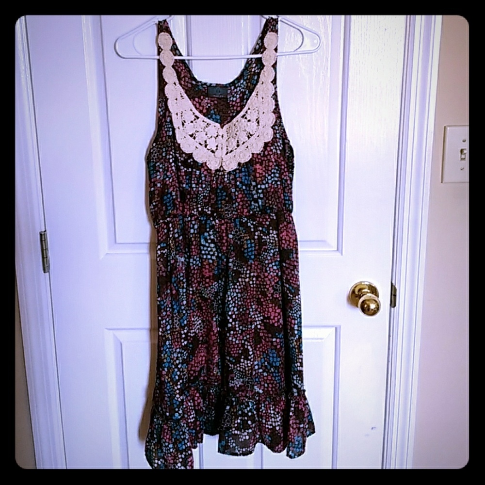 EUC Tinley Boutique Dress with Crochet Top
