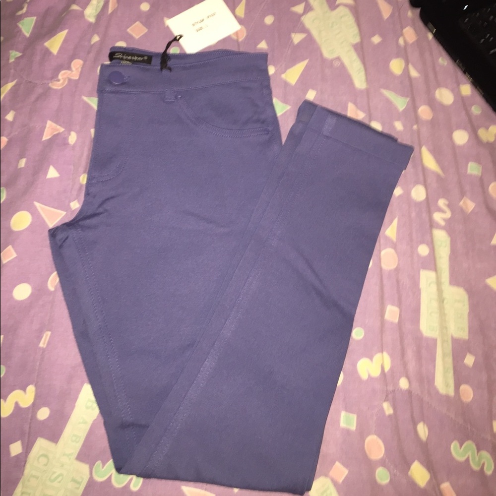 Blue Jeggings