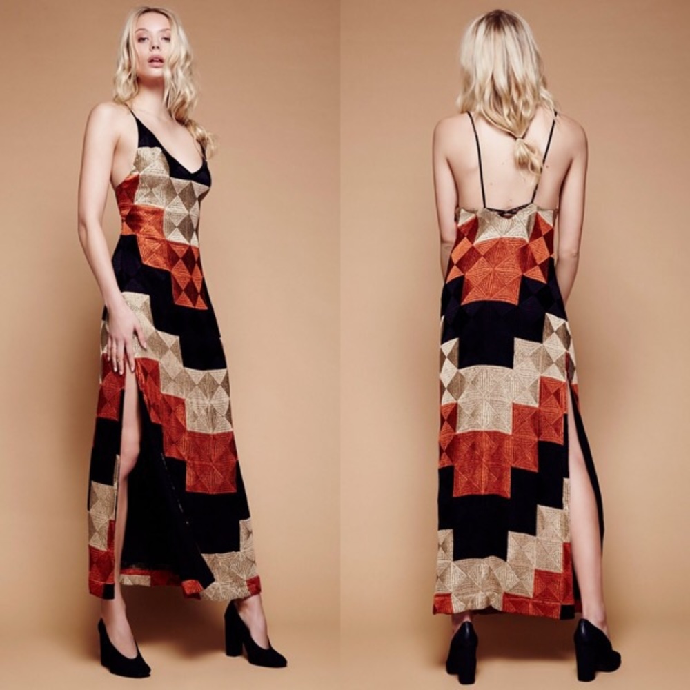Free People Deco Dreams Maxi Dress