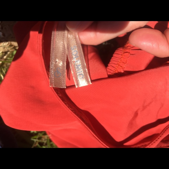 Coral cropped tank, size small - Picture 4 of 4