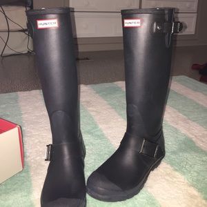 Black original hunter boots