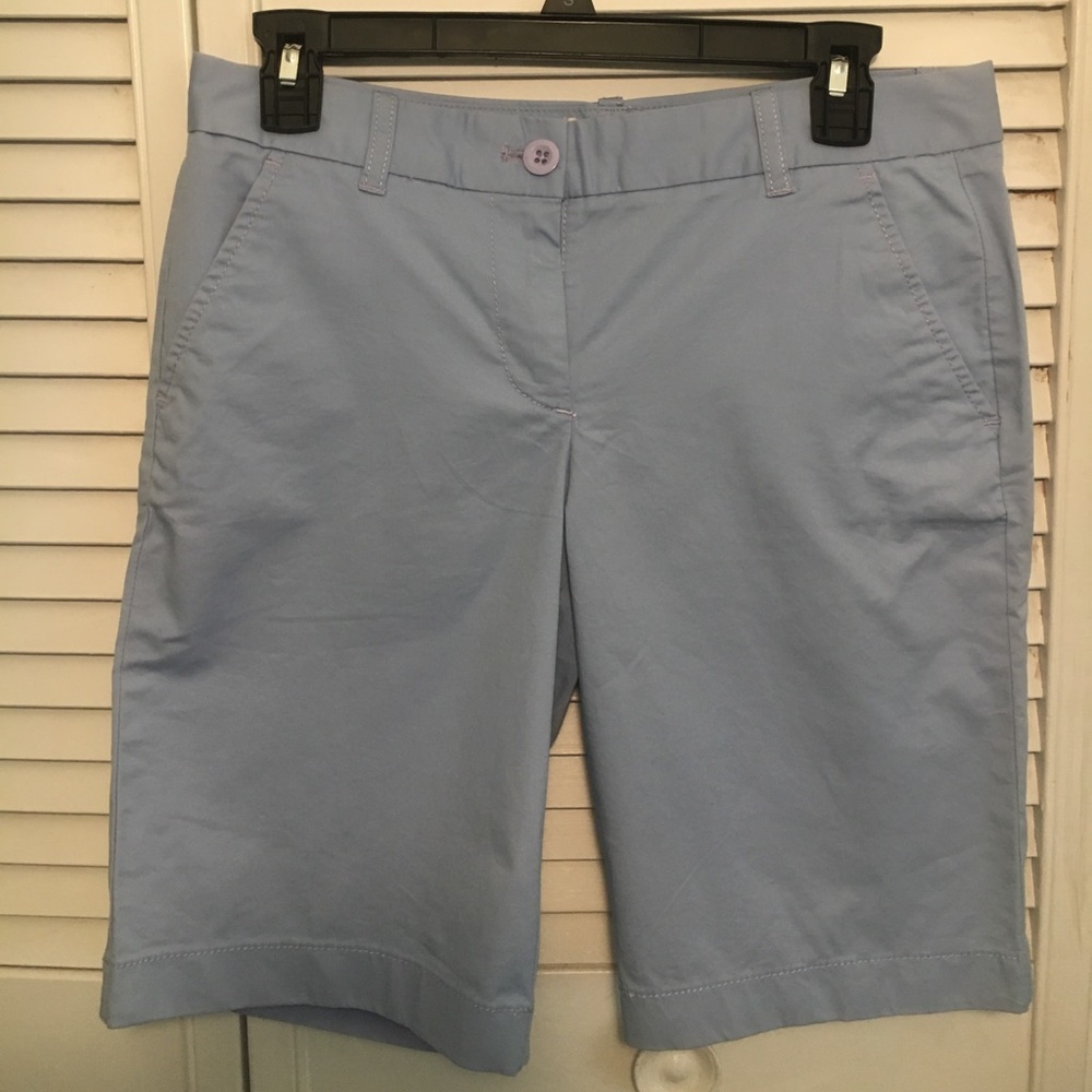 J. Crew light blue Bermuda shorts. NWT