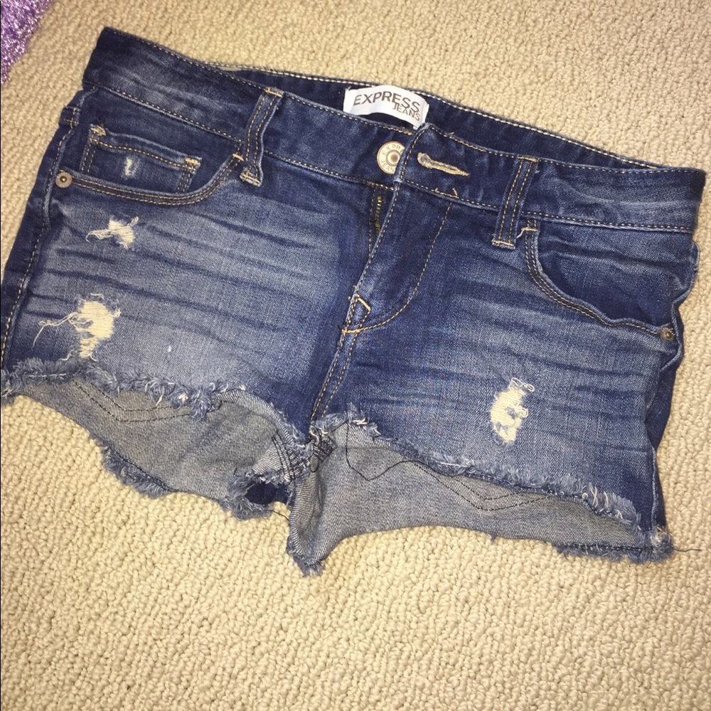 express jean shorts