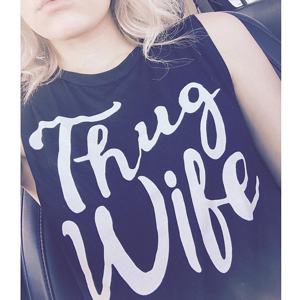 "Thug Wife" tank