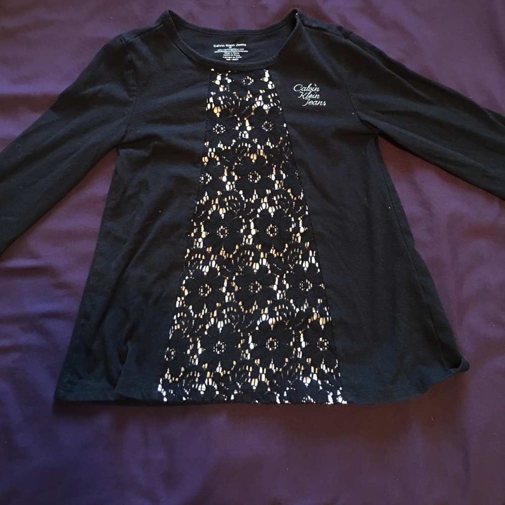 Black Calvin Klein Jeans lace short  6X