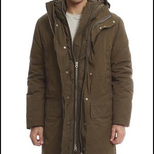 Acne Studios FW/16 Montreal Parka - Army Green