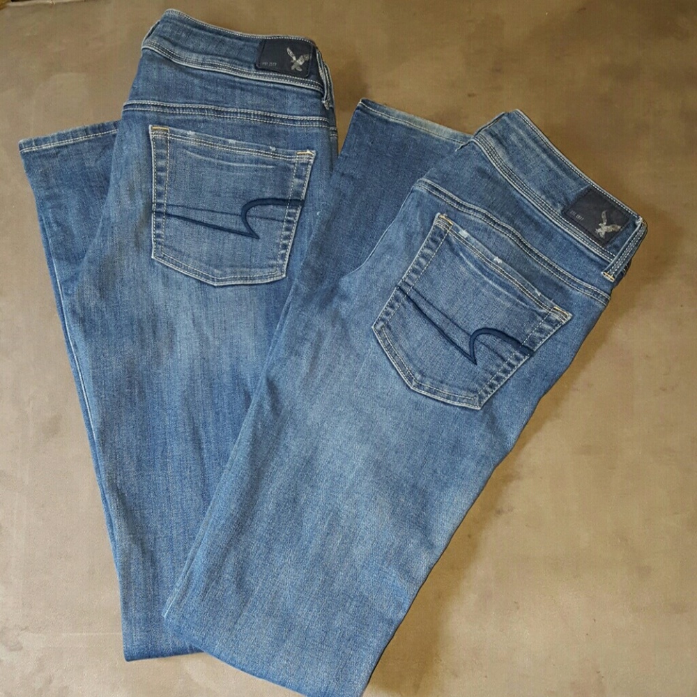 american eagle outfitters kickboot jean bundle 4 L