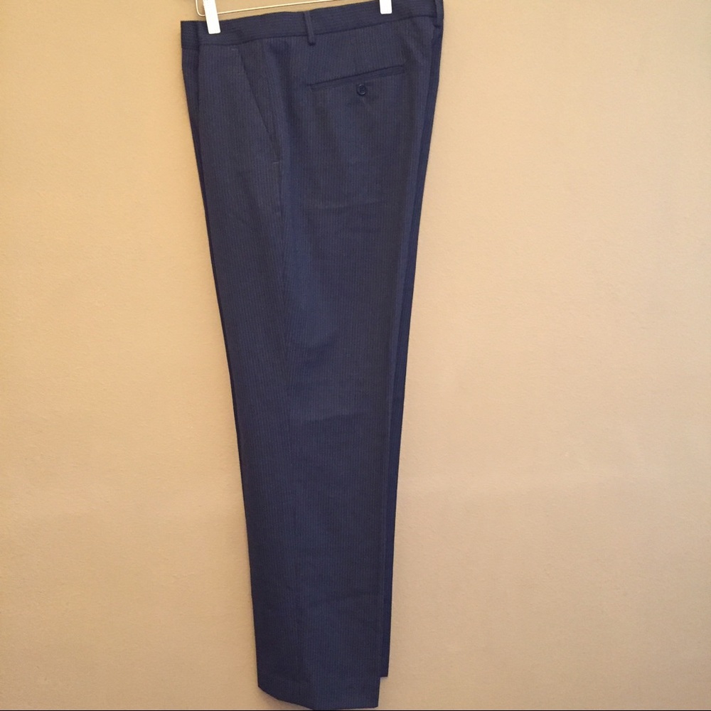 Dark Gray Pin Pinstriped Calvin Klein Pants