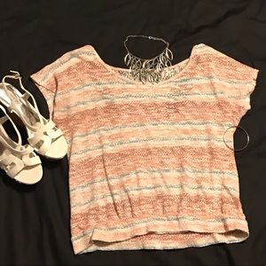 Maurices unique and adorable top! Large