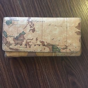 Map wallet LEATHER