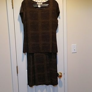 Skirt and matching  top by Dressbarn