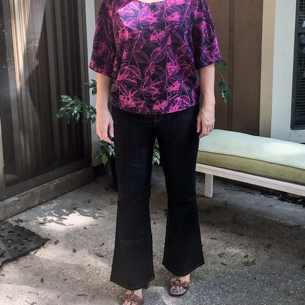 NWT Ann Taylor Loft flare jeans size 10