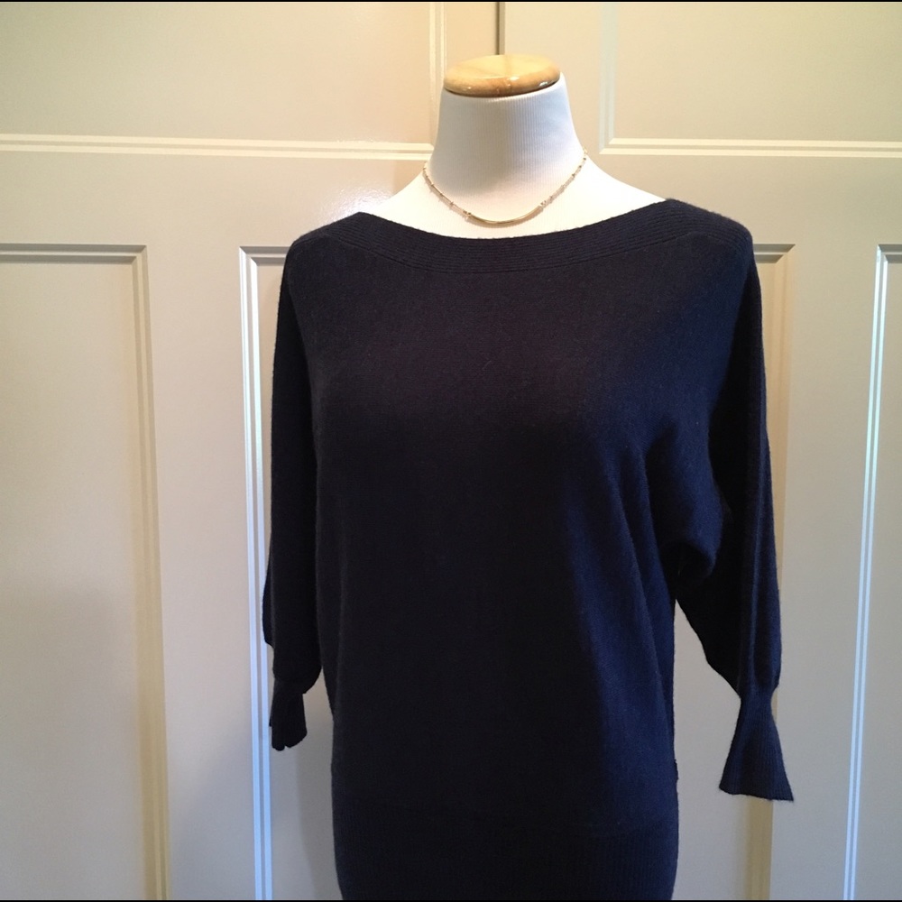 Navy sweater Dress